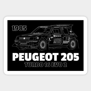 PEUGEOT 205 T16 EVO 2 Magnet